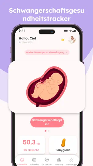 Screenshot von Schwangerschafts-Tracker Baby auf dem iPhone 1