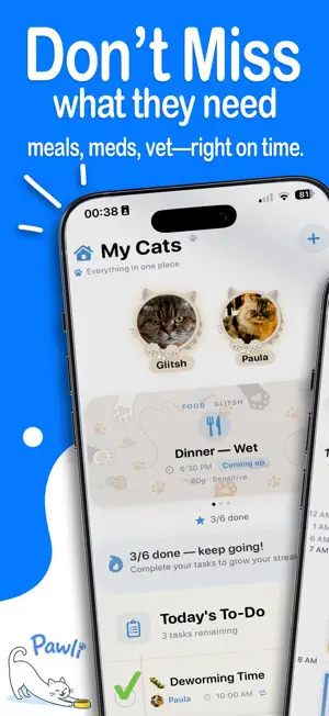 Pawli: Cat Health & Food Scan screenshot 1