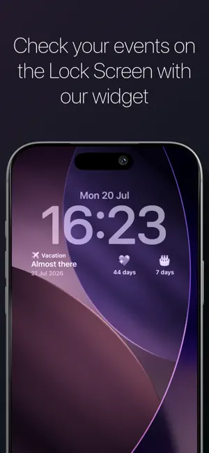 Tickly: Countdown Widget screenshot 2