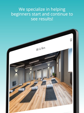 Lift & Flow Studio iPad screenshot