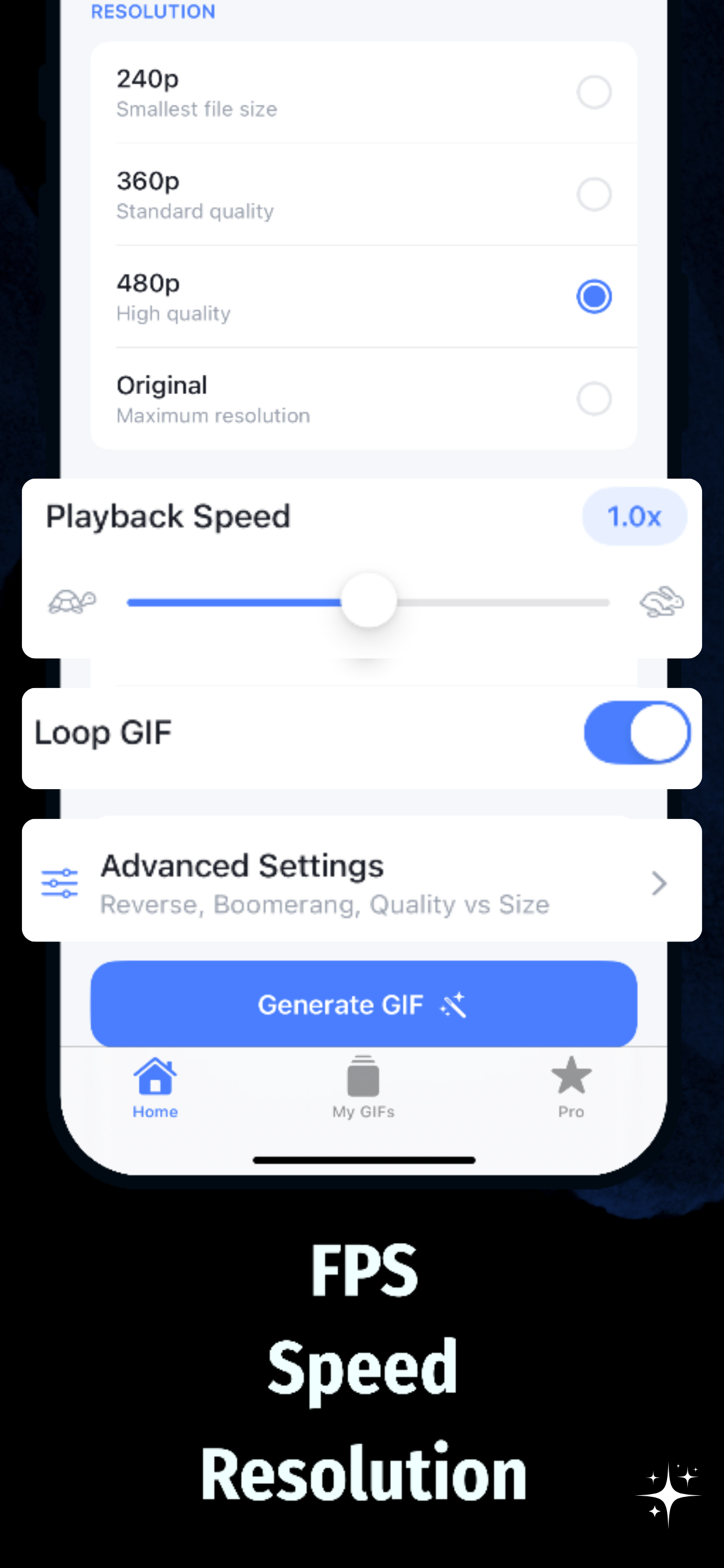 GIF Maker: Video to GIF Edit screenshot 5