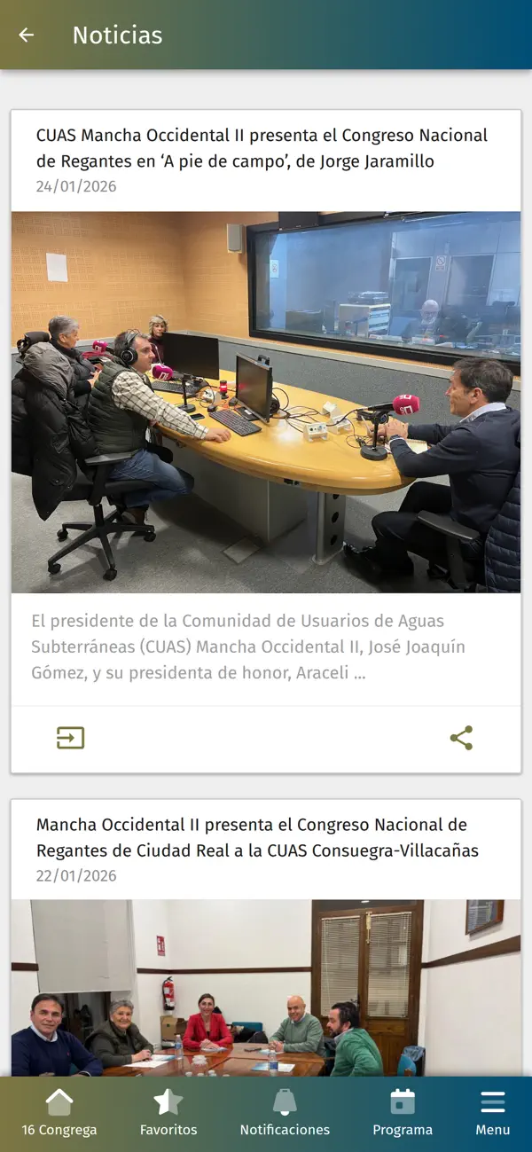 #2. 16 CONGREGA (iOS) Podle: QRONNOS