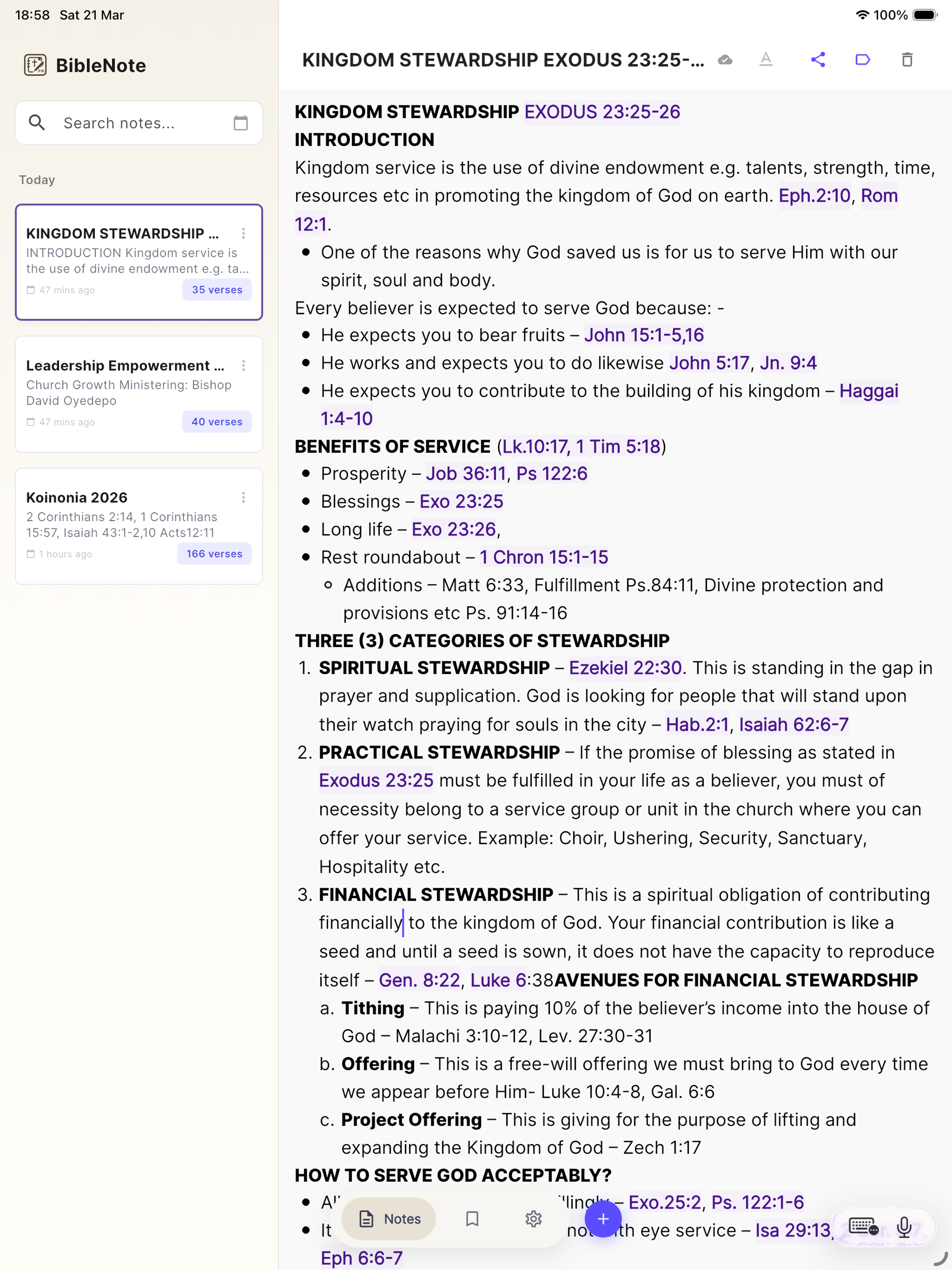BibleNote