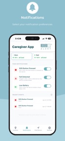 321 Alert - Caregiver App screenshot