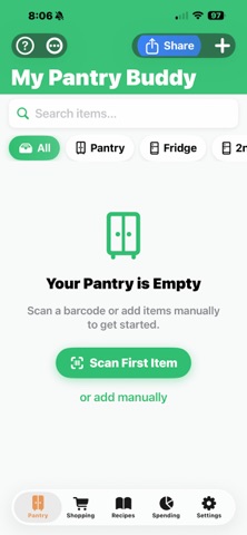 My Pantry Buddy Screenshot 1 of 10