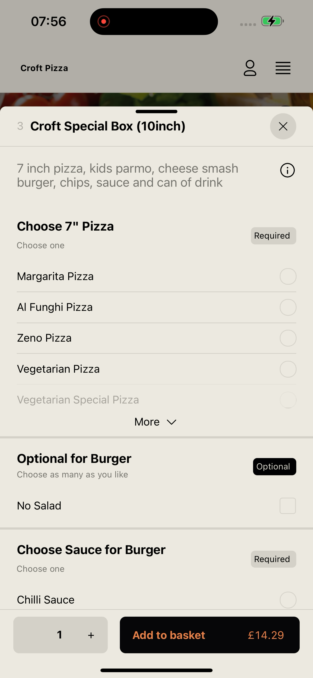 Croft Pizza screenshot 7