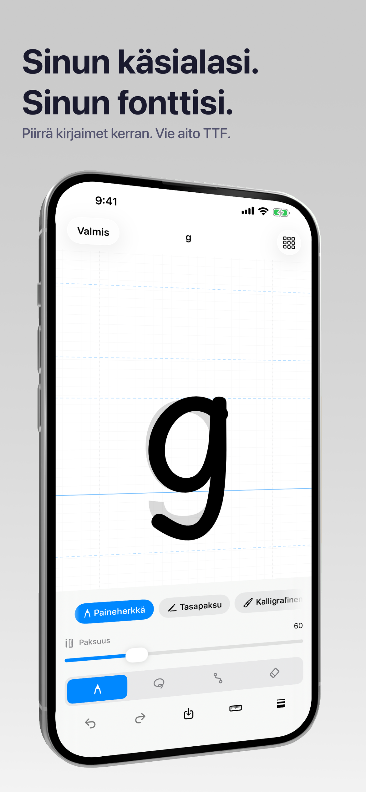 FontStudio app screenshot 1