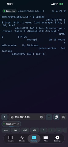 SysPulse - Linux Monitor & SSH Screenshot 3 of 5
