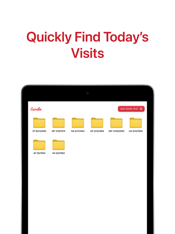 eScribe: Provider Portal iPad screenshot 1 - Medical app