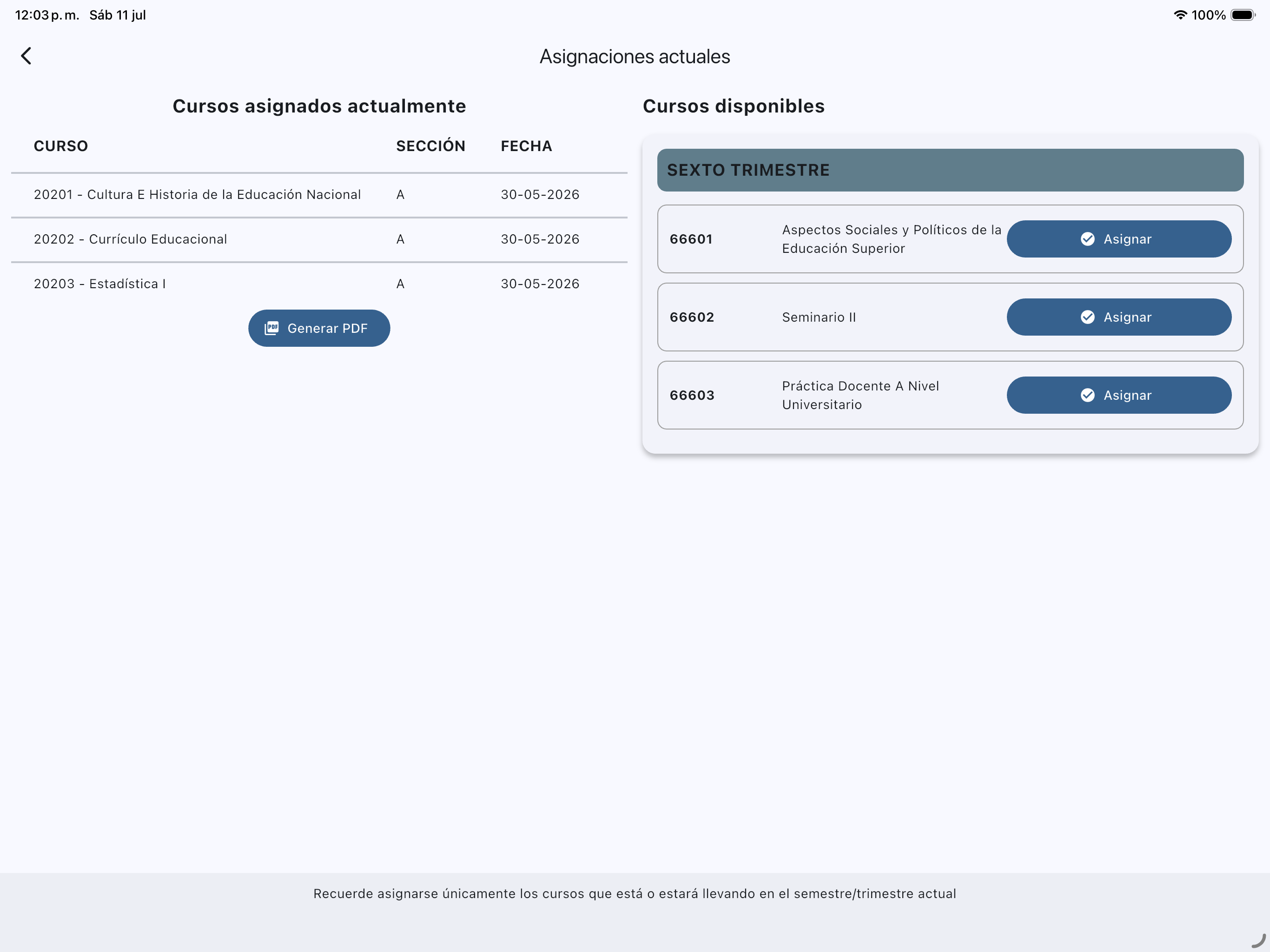 Postgrados CUNOC screenshot 12