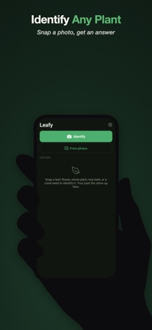 Leafy: Plant & Mushroom ID iPhone screenshot