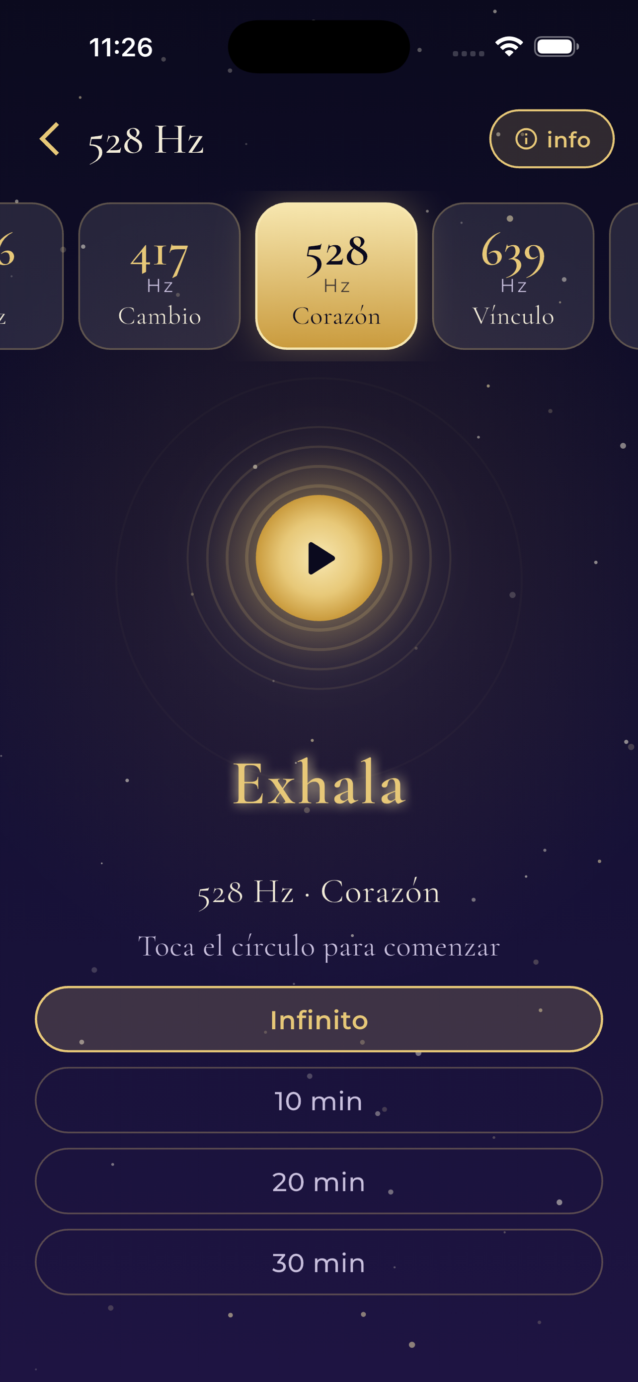 Resonancia Armónica screenshot 4