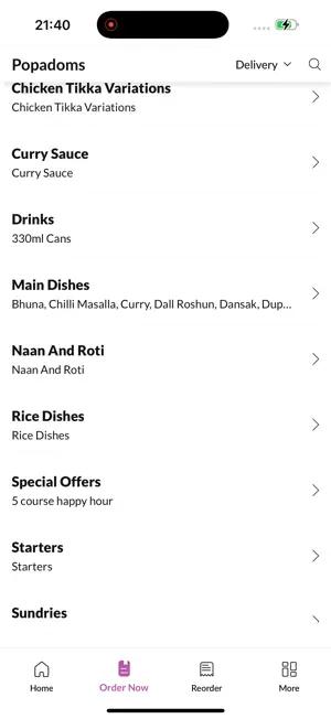 Poppadoms screenshot 3
