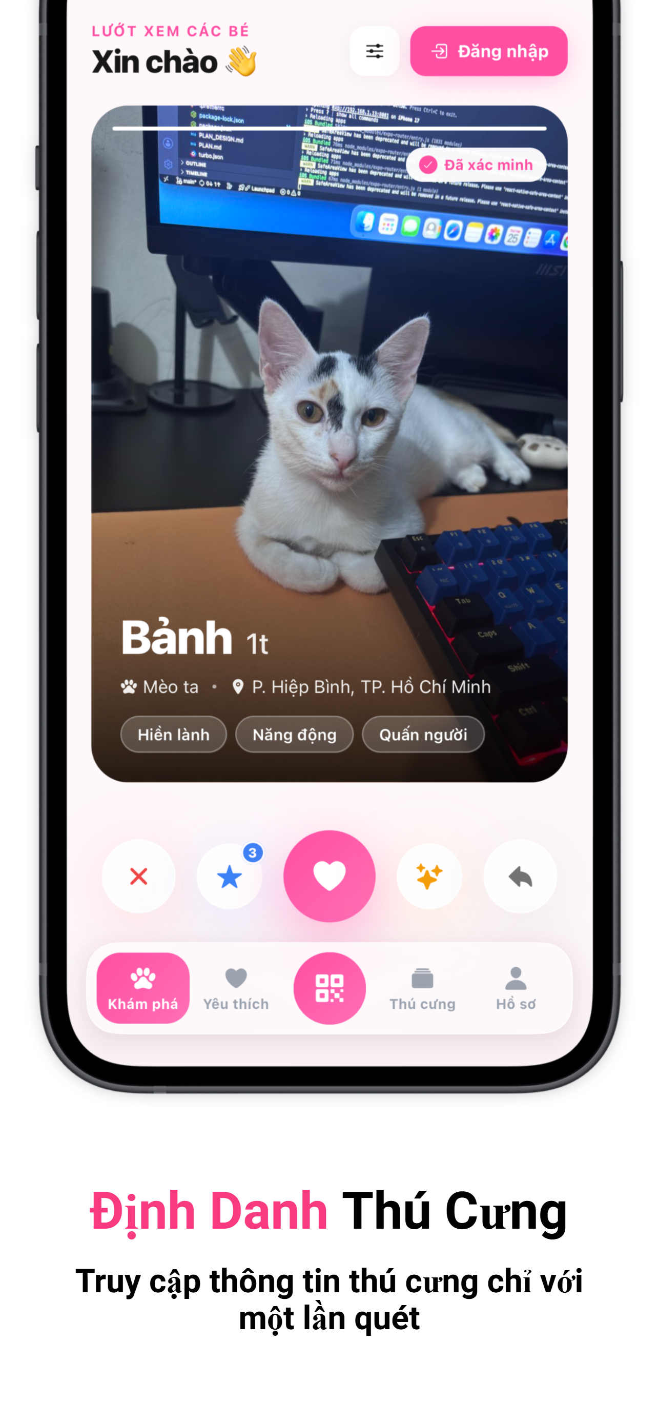 PetMatch - Định danh thú cưng screenshot 3