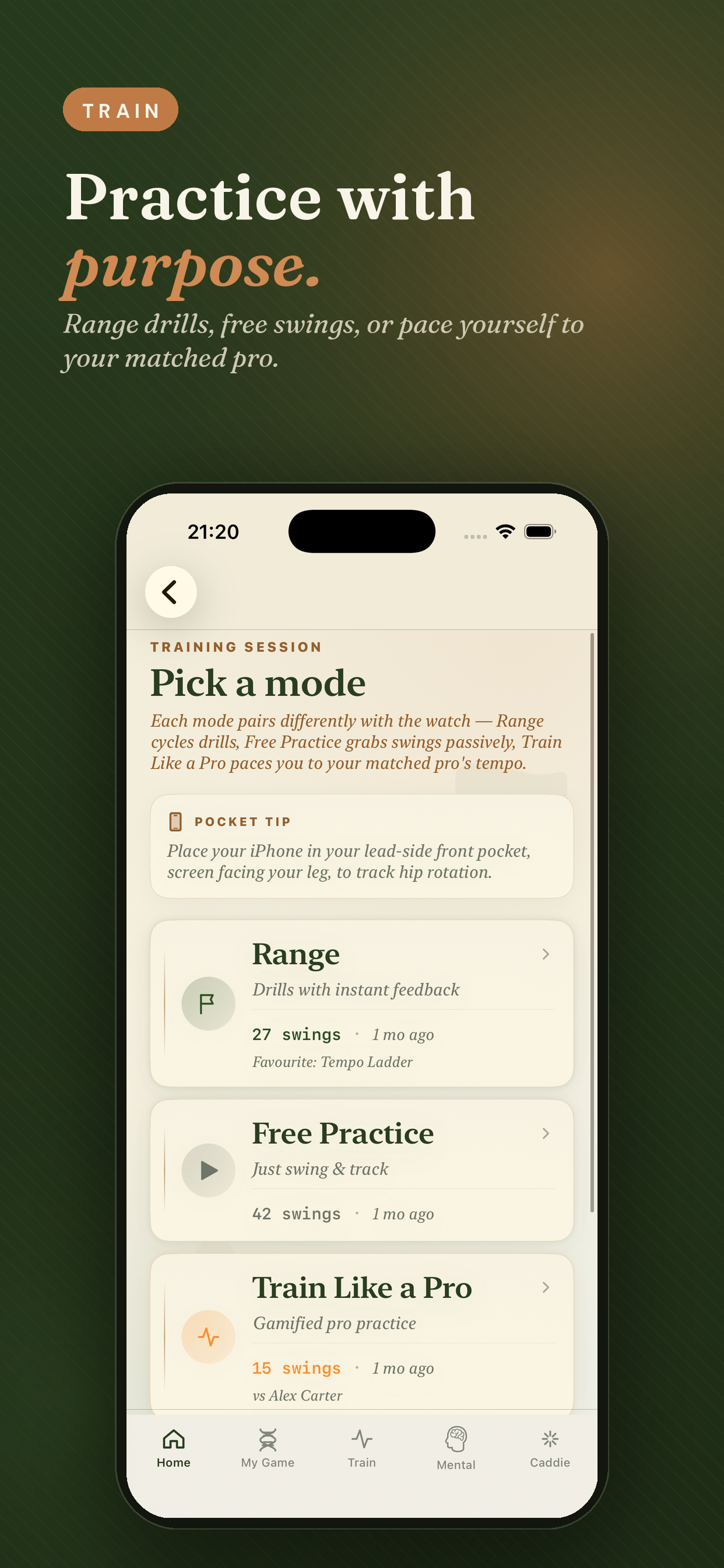 SwingDNA: Train Like the Pros screenshot 4
