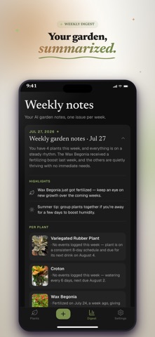 Phyllo: AI Plant Care iPhone screenshot