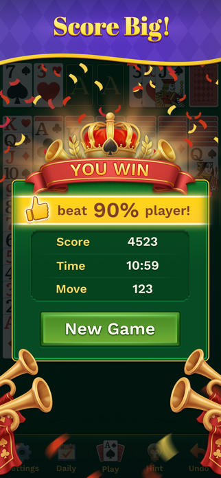 Solitaire Pocket: Quick Play Screenshot 1 of 5