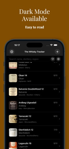 The Whisky Tracker screenshot