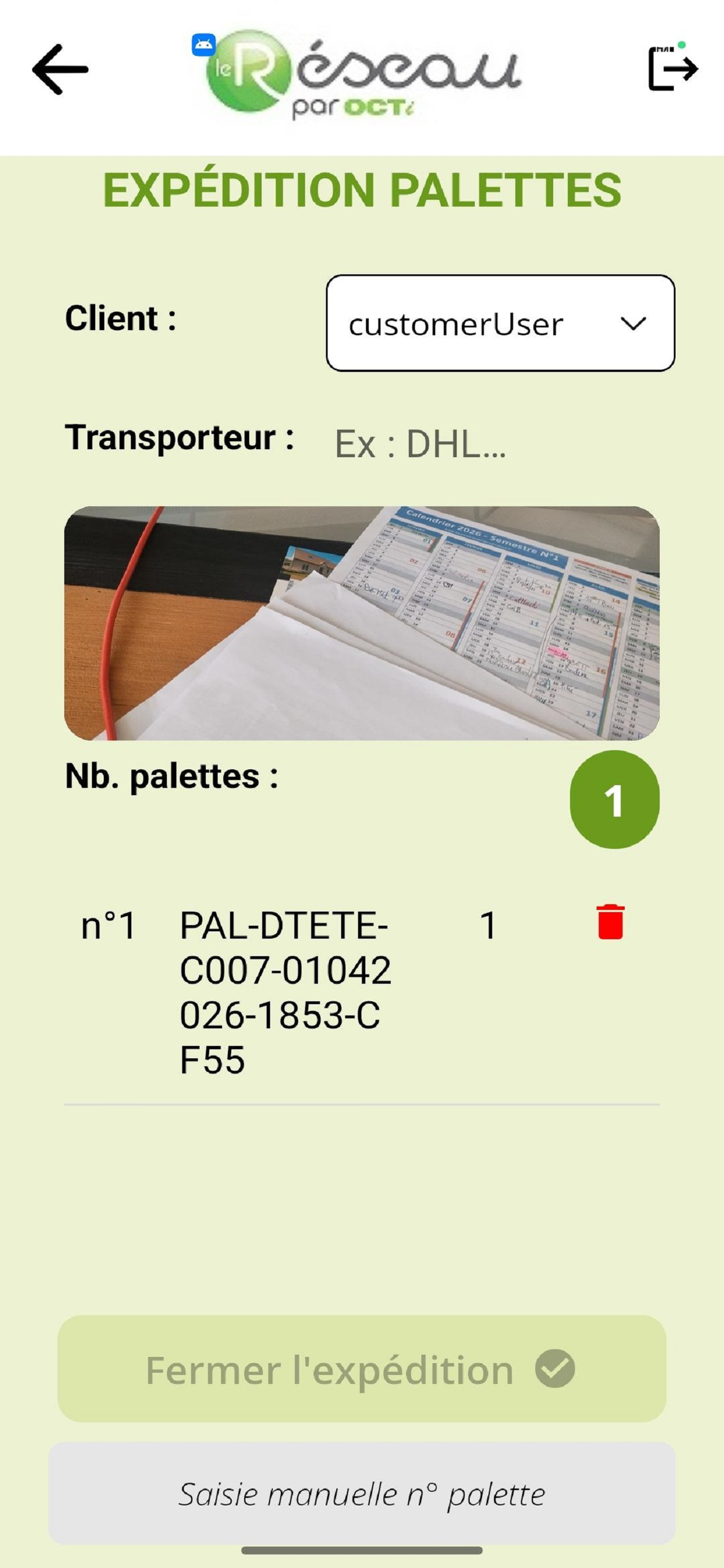 ScanColis screenshot 6