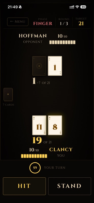 Resident Blackjack screenshot 3
