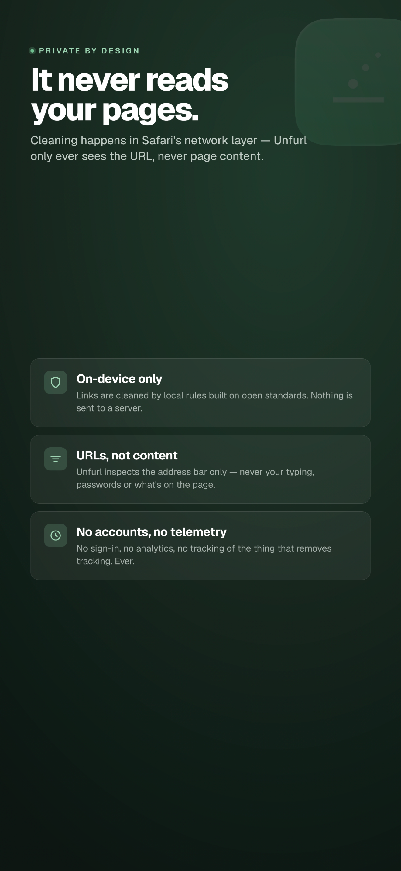 Unfurl: Strip Link Trackers screenshot 5