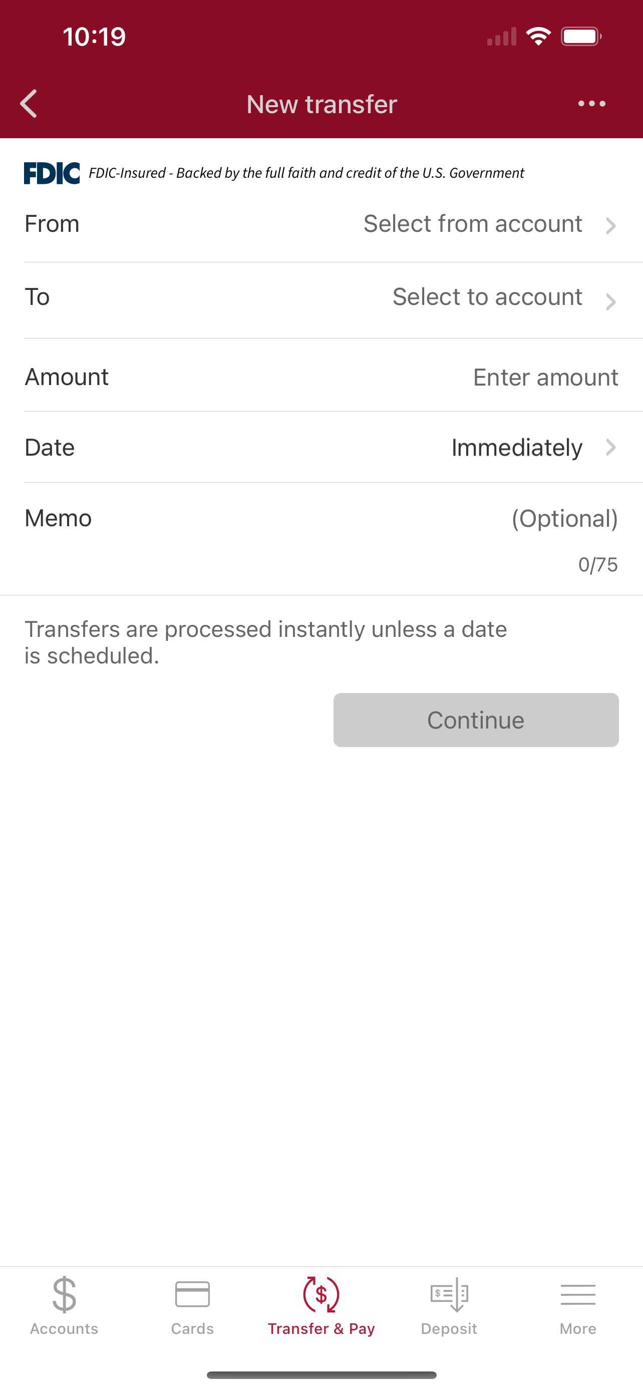 DWB Mobile Banking