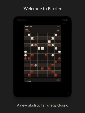 Barrier - Strategy Board Game iPad screenshot