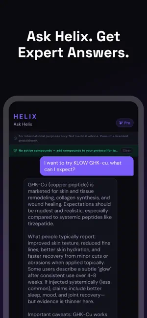 Helix: Peptide & GLP-1 Tracker screenshot 4