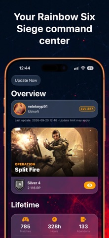 R6SS – Siege Tracker App Store preview screenshot 1