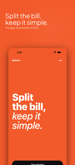 SplitNow: Easy Bill Splitter Screenshot 1 of 5