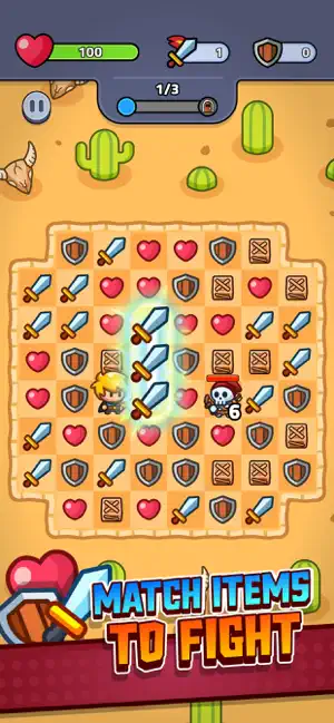 Match Quest: Puzzle RPG screenshot 2