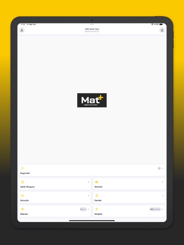 Mat Artı Eğitim Kurumları iPad screenshot