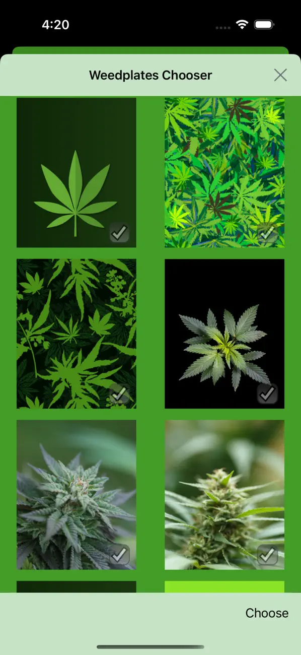Screenshot #3 pour Weedplates