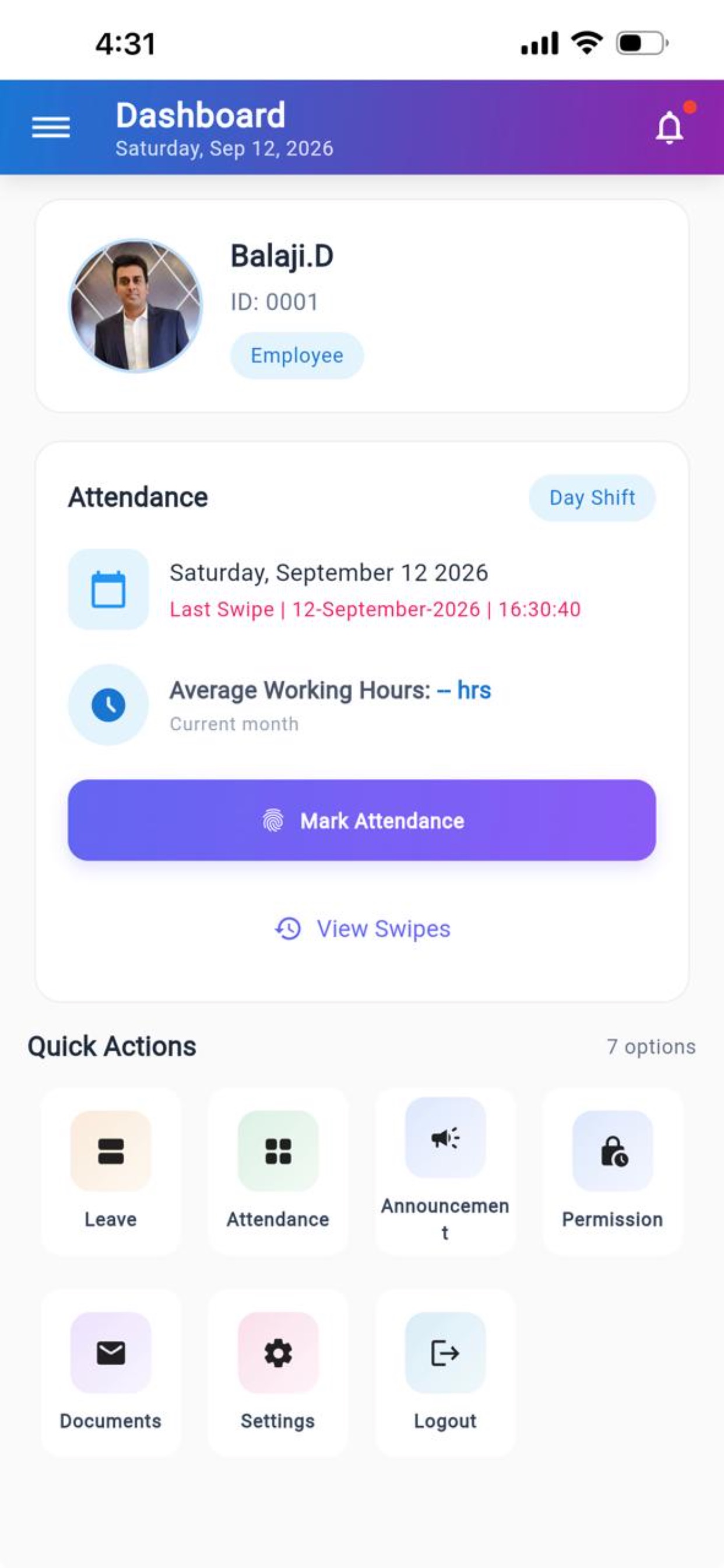 Screenshot 1 of Syntro HCM