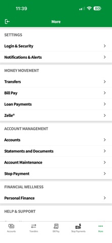 App screenshot