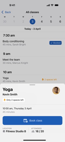 ReFit Studio & Gym iPhone screenshot