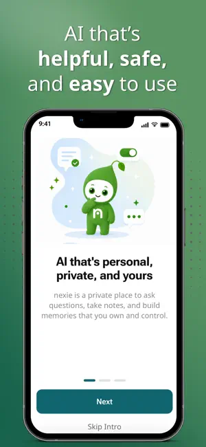 nexie: private AI screenshot 1