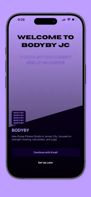 BODYBY JC screenshot 1