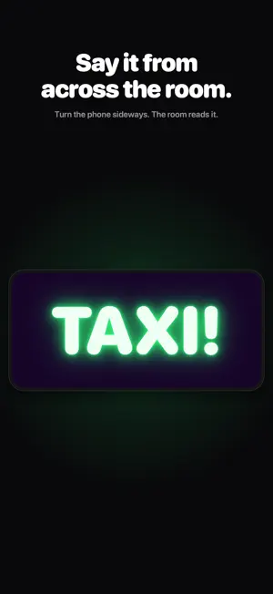 Holler: LED Banner & Big Text screenshot 1