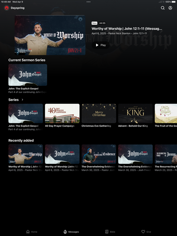 Screenshot #5 pour Dayspring Church