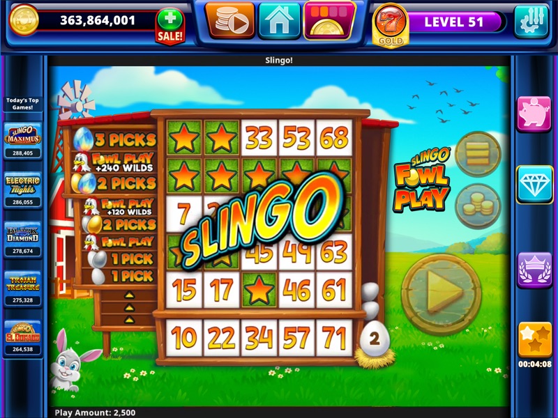Slingo Arcade Spin Slots Bingo screenshot 1