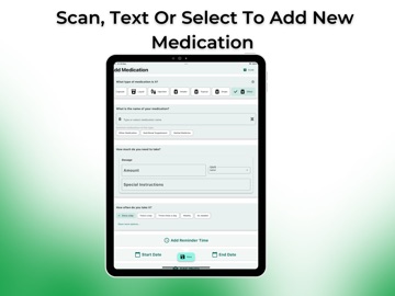 MediAlertMe Meds Reminder iPad screenshot