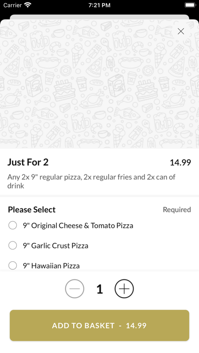 Pizza Pan. Screenshot