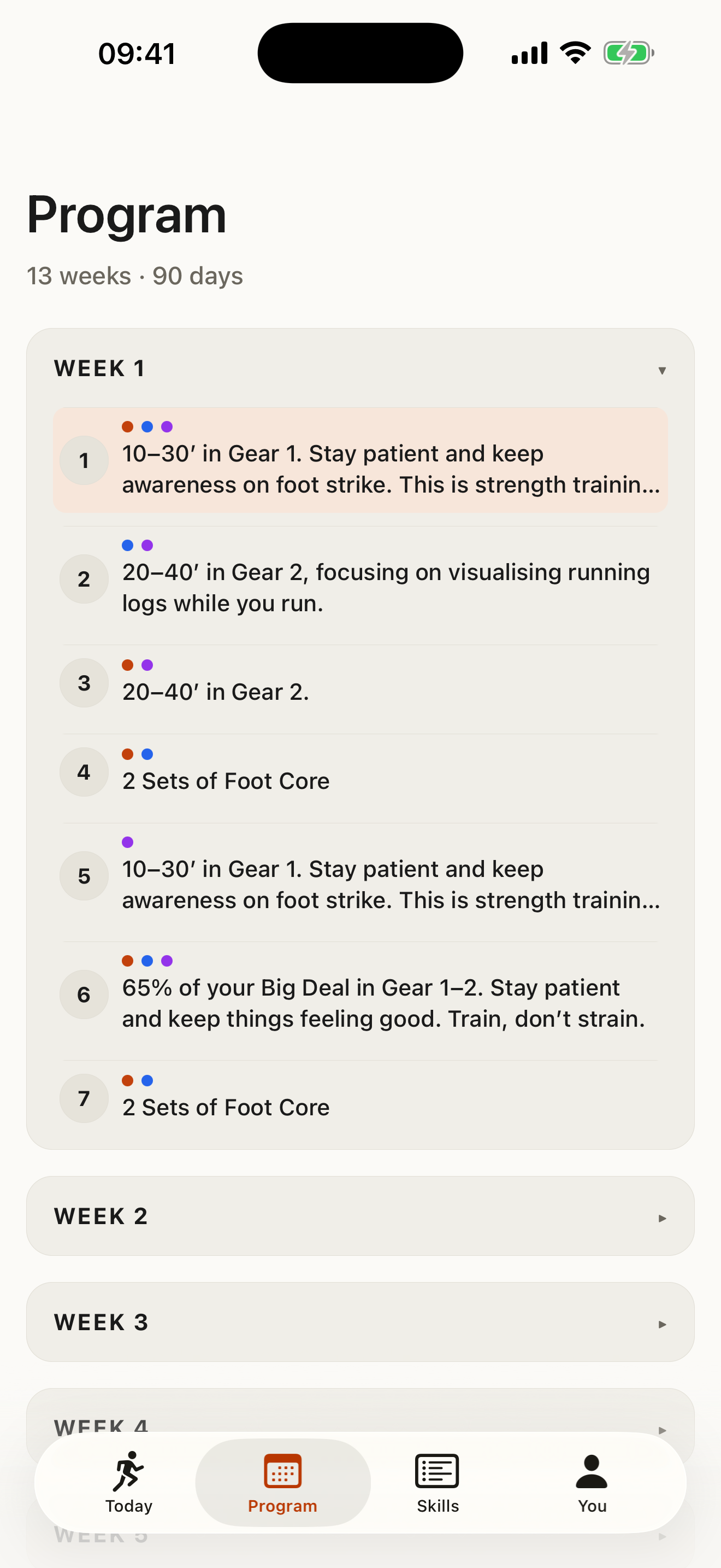 Run Free: 90-Day Coach screenshot 2