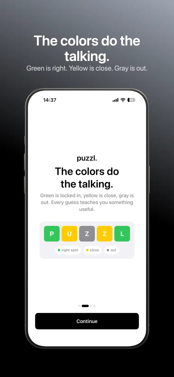 Screenshot #3 pour puzzl. - Daily Word Puzzle