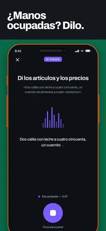 Tearoff: Recibos y notas screenshot 6 of 7