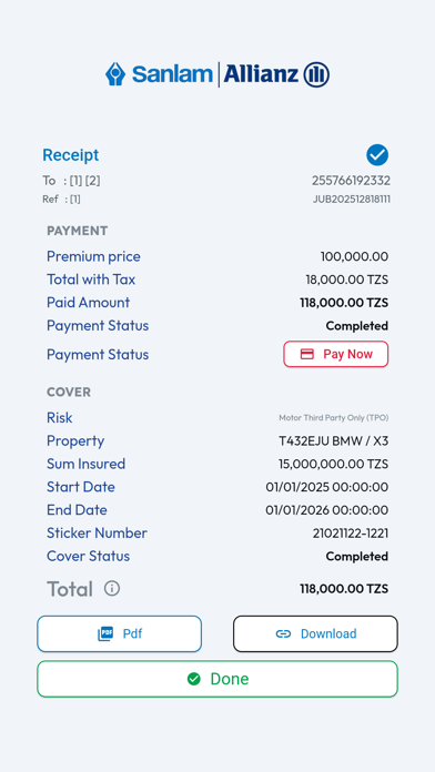 Screenshot 3 of Sanlam Agent App App