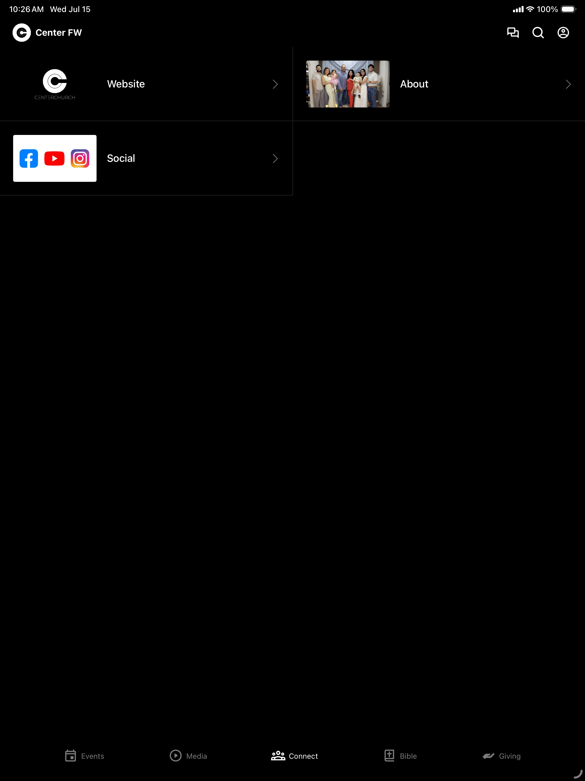 Center Church Fort Worth screenshot 6