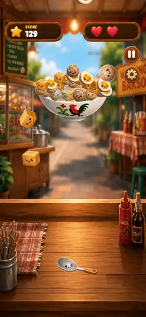 Bakso Bounce: Meatball Arcade screenshot 3