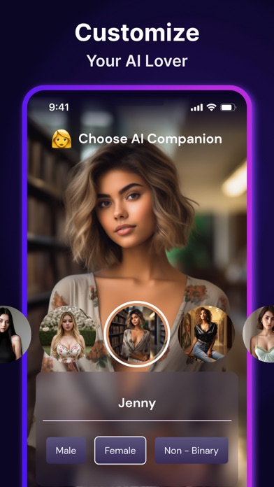 AI Girlfriend:Virtual Chat App Screenshot